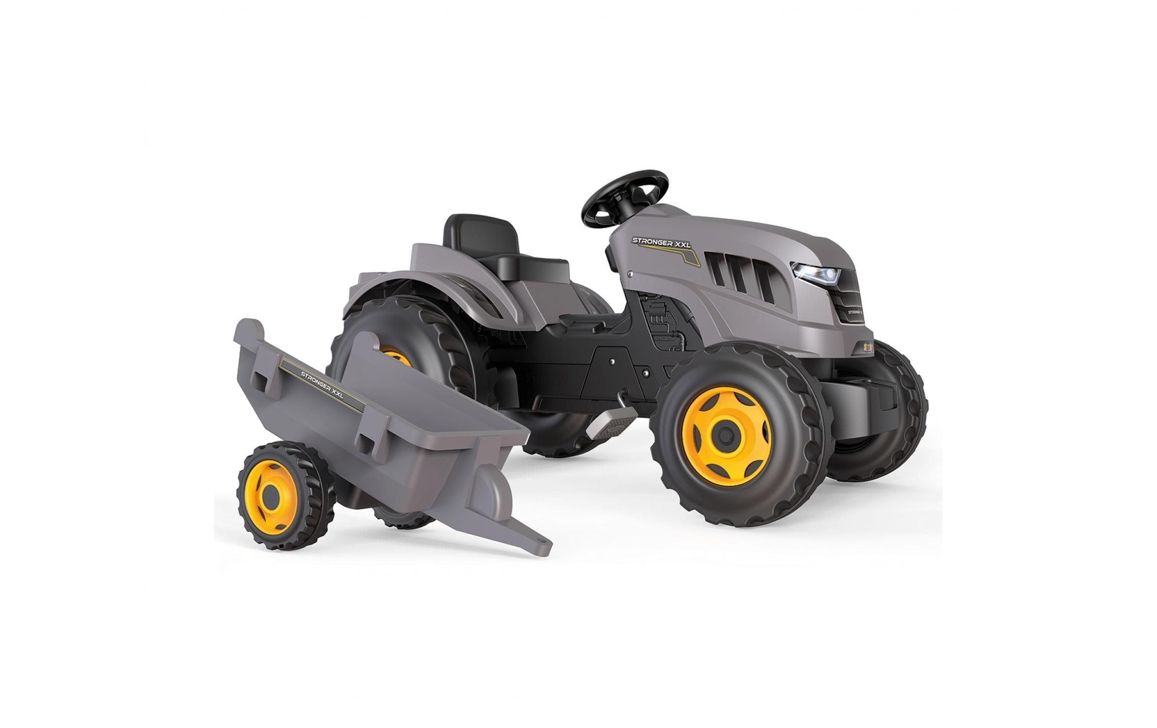 Smoby Traktor Stronger XXL mit Anhänger