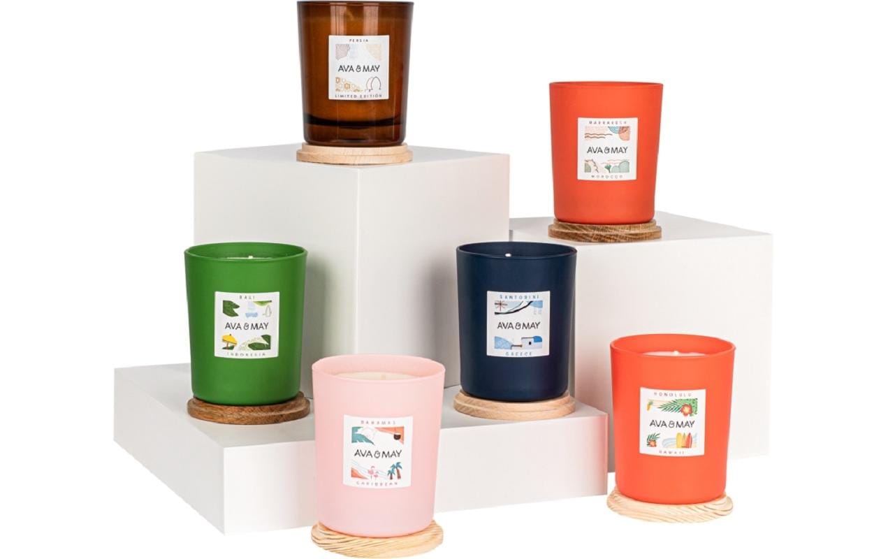 AVA & MAY Duftkerze Bahamas 180 g