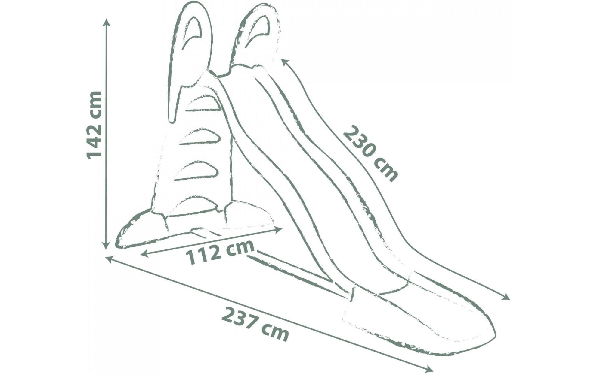 Smoby Life Rutsche XL Doppel-Wellen