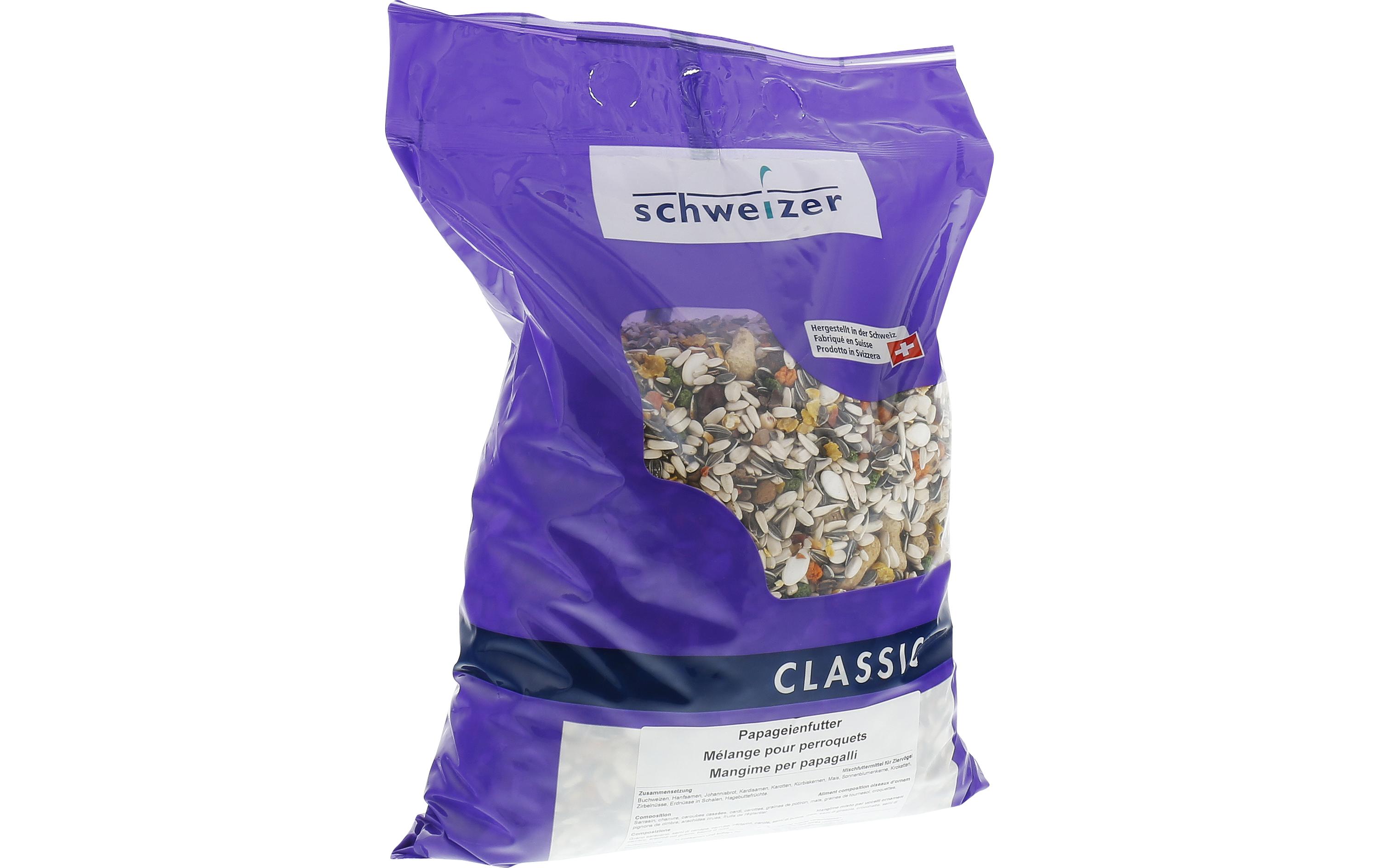 Eric Schweizer Ziervogelfutter Papageienfutter, 4 kg Eric Schweizer Ziervogelfutter Papageienfutter, 4 kg