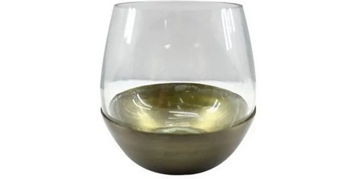 CHALET Windlicht Dunham 11 cm, Gold CHALET Windlicht Dunham 11 cm, Gold