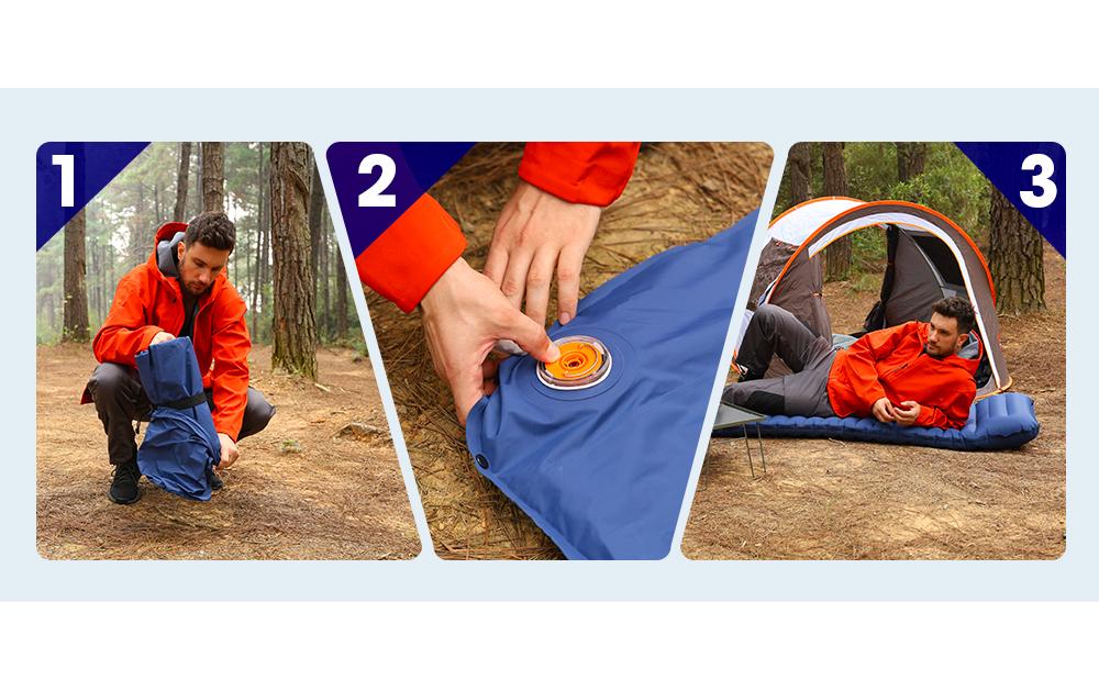 Aerogogo Aeromattress GM4 Blau