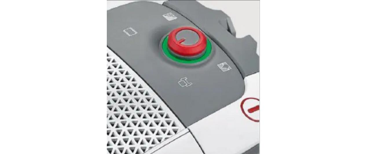 Severin Bodenstaubsauger BC7047 Grau/Weiss