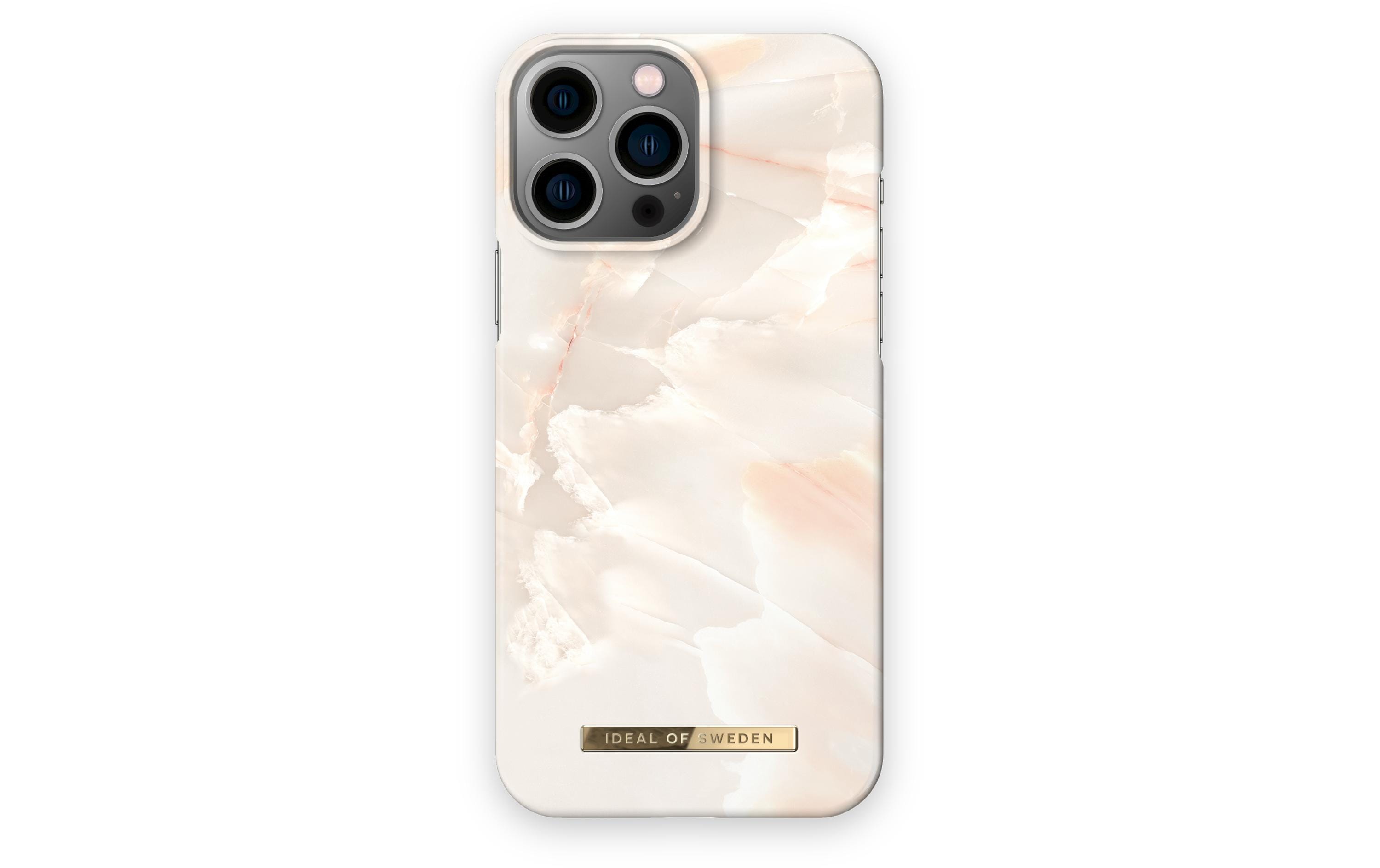 Ideal of Sweden Back Cover Rose Pearl Marble iPhone 14 Pro Max