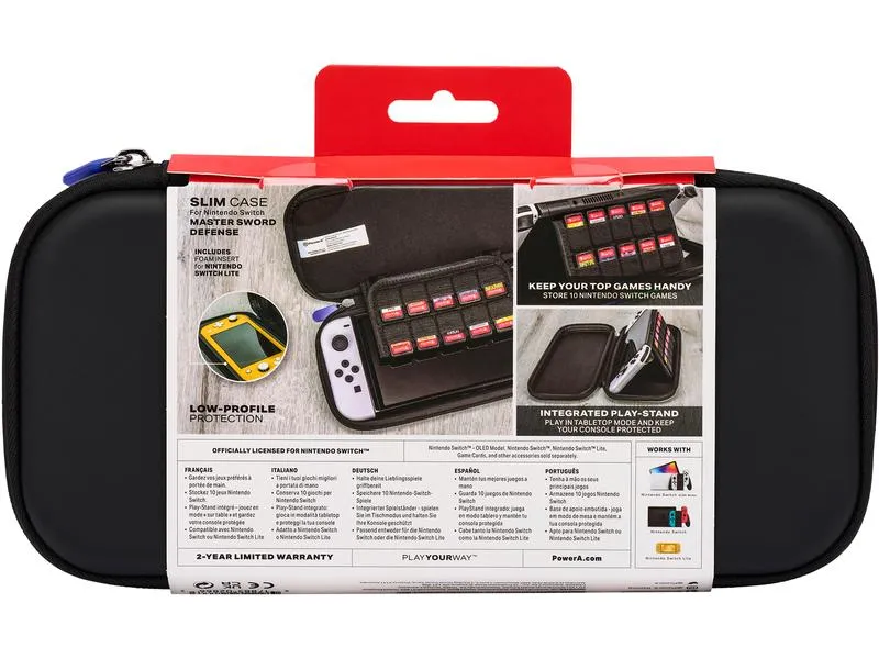 Power A Slim Case Master Sword Defense Power A Slim Case Master Sword Defense