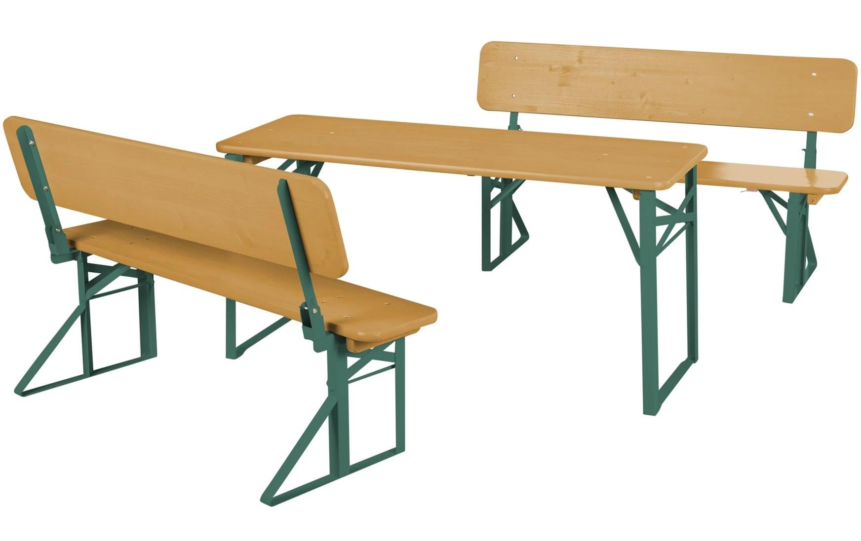 roba Kinderparty-Garnitur Natur/Grün roba Kinderparty-Garnitur Natur/Grün