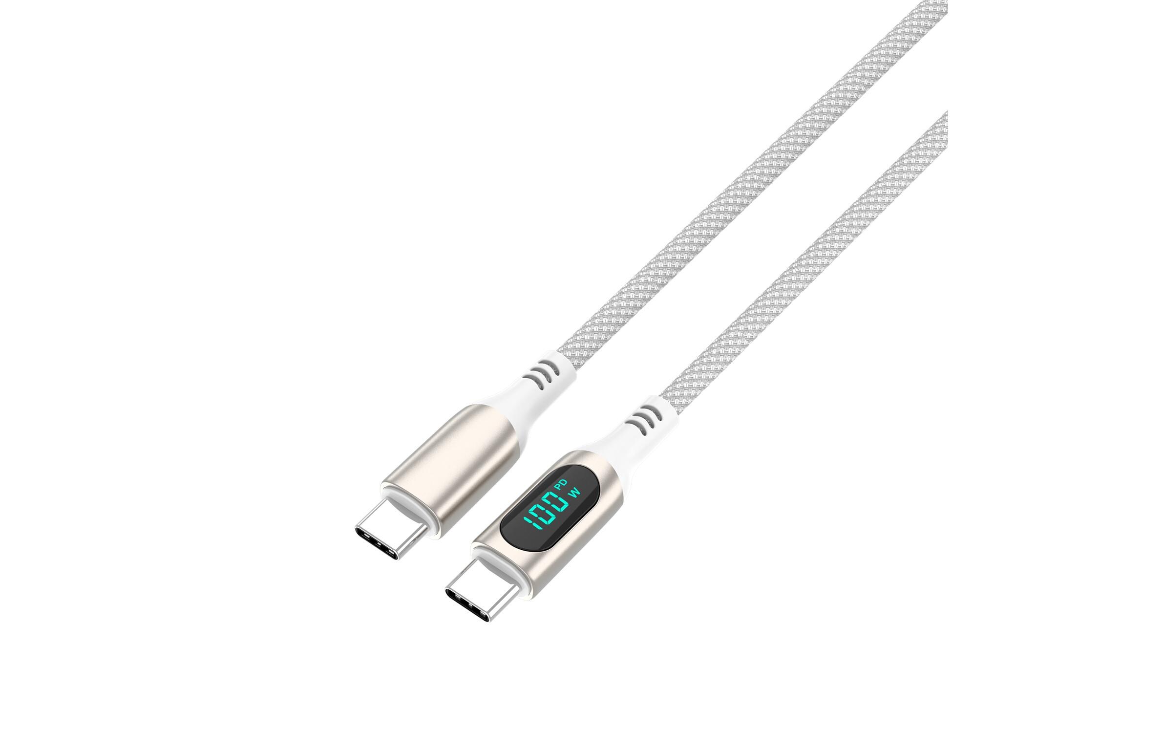 4smarts USB 2.0-Kabel DigitCord bis 100W USB C - USB C 3 m