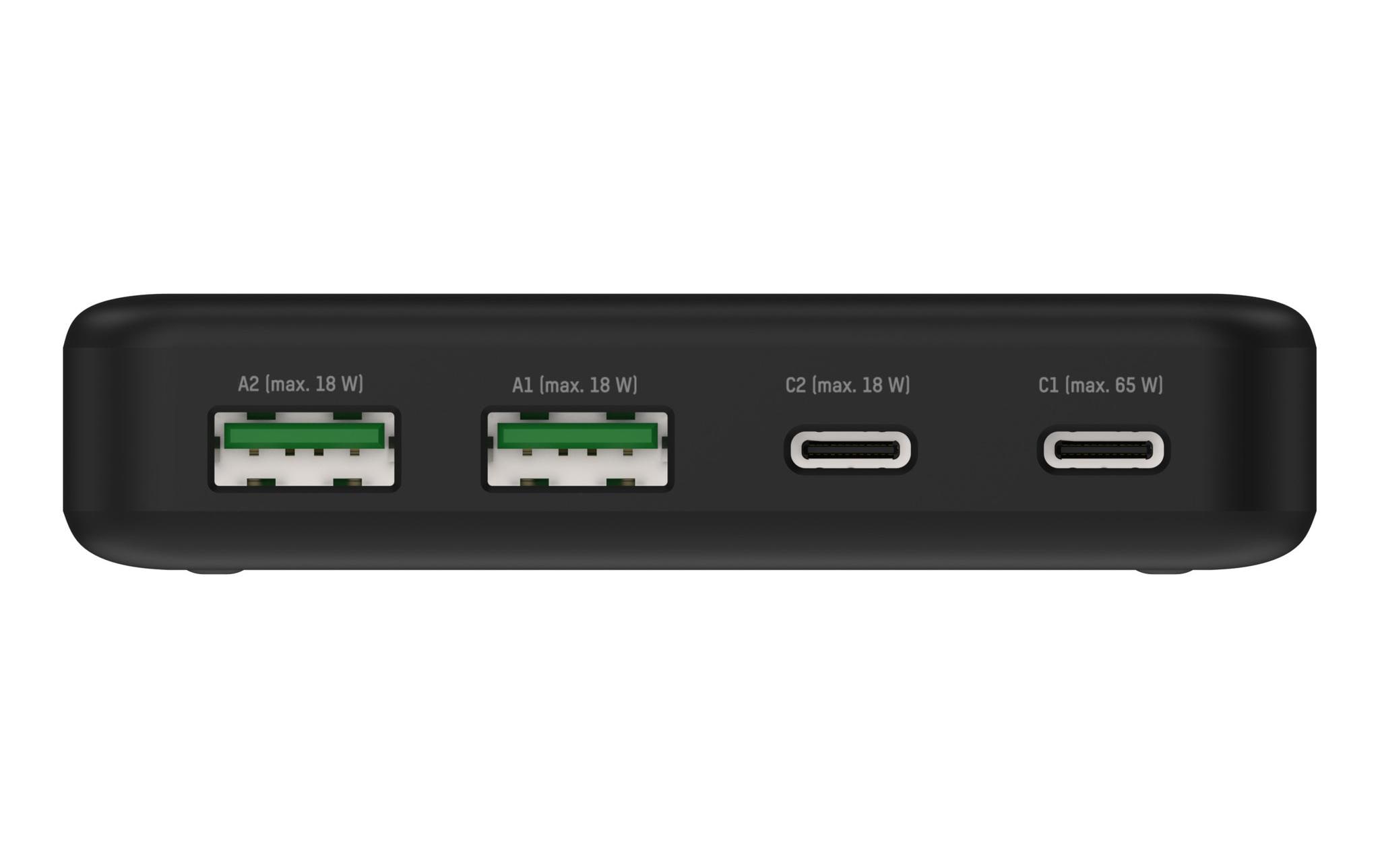 Ansmann USB-Ladegerät Desktop, 2 x USB-Typ-C, 65 W, DC465PD Ansmann USB-Ladegerät Desktop, 2 x USB-Typ-C, 65 W, DC465PD