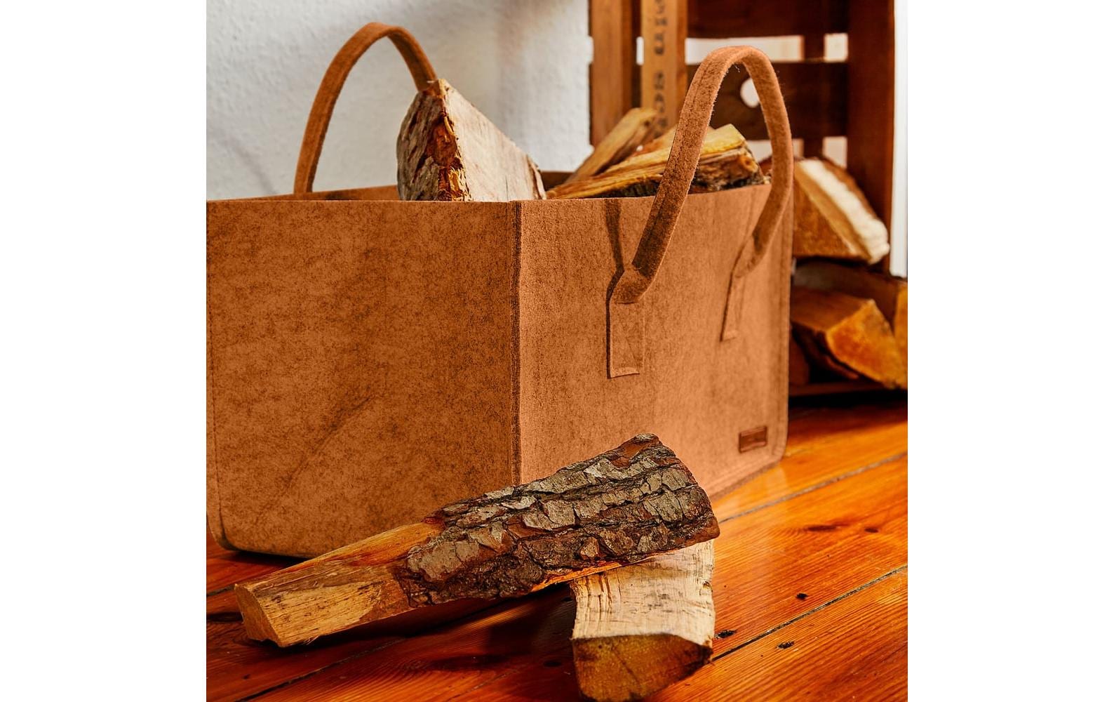 Lumaland Kaminholztasche