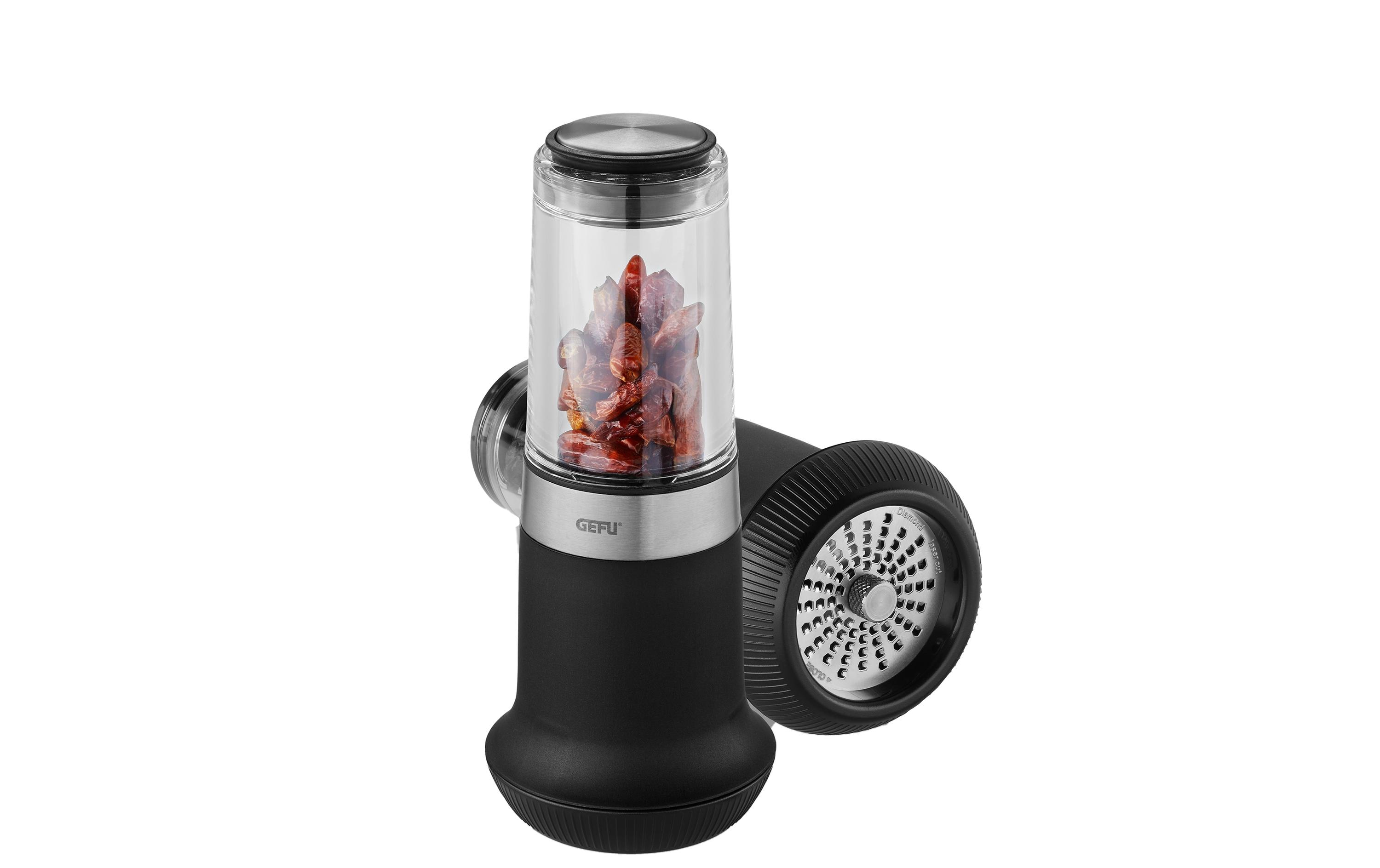 GEFU Chilischneider X-Plosion 15 cm, Schwarz/Silber