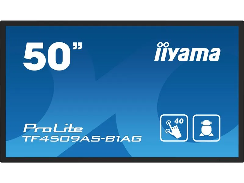 iiyama Touch Display ProLite TF5039AS-B1AG 49.5 iiyama Touch Display ProLite TF5039AS-B1AG 49.5