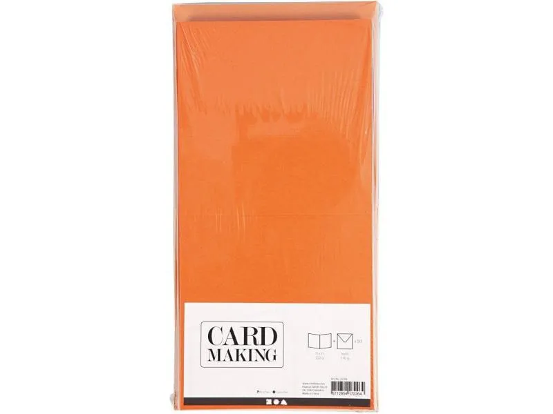 Creativ Company Blankokarte 15 x 15 cm 50 Sets, Mehrfarbig Creativ Company Blankokarte 15 x 15 cm 50 Sets, Mehrfarbig