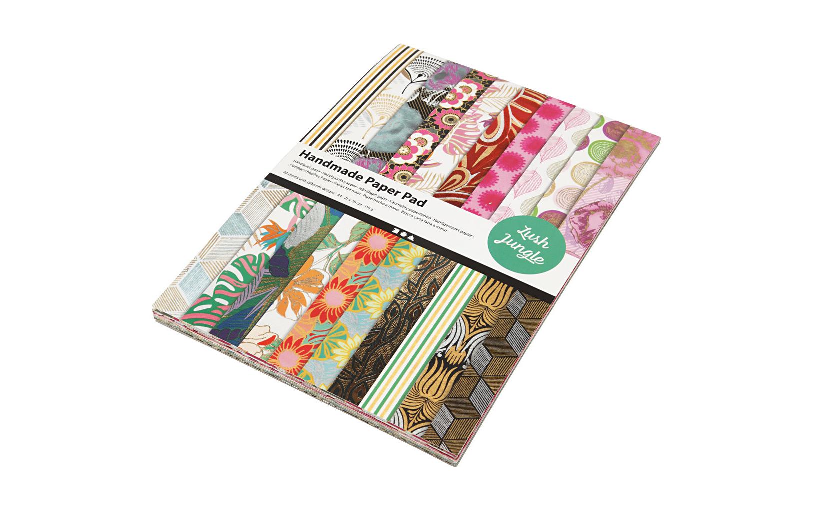 Creativ Company Büttenpapier A4 20 Blatt, Mehrfarbig Creativ Company Büttenpapier A4 20 Blatt, Mehrfarbig