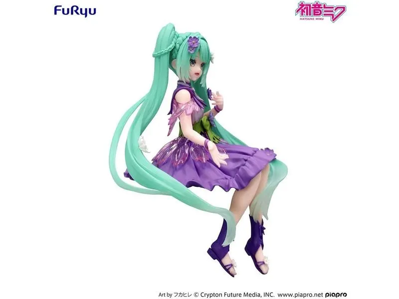 FuRyuu Figur Noodle Stopper Hatsune Miku Flower Fairy Cosmos Purple FuRyuu Figur Noodle Stopper Hatsune Miku Flower Fairy Cosmos Purple