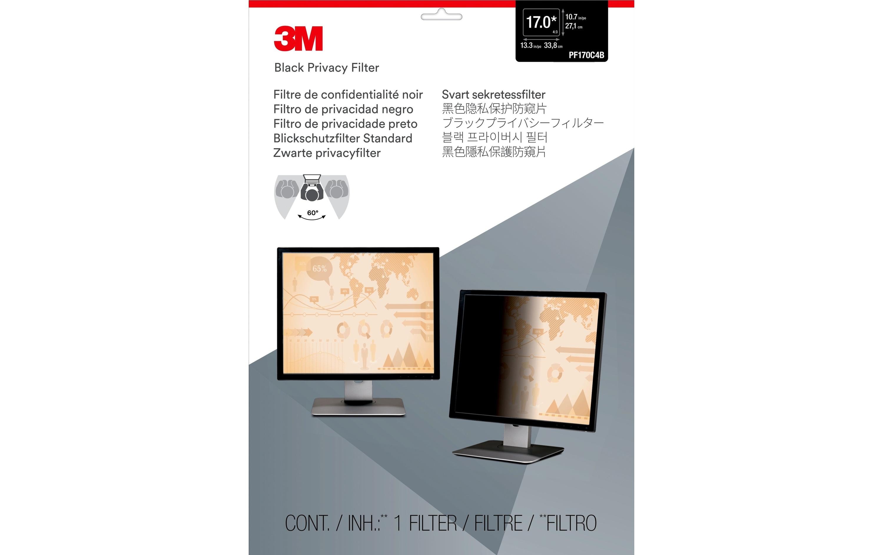 3M Monitor-Bildschirmfolie Privacy Filter 17/5:4