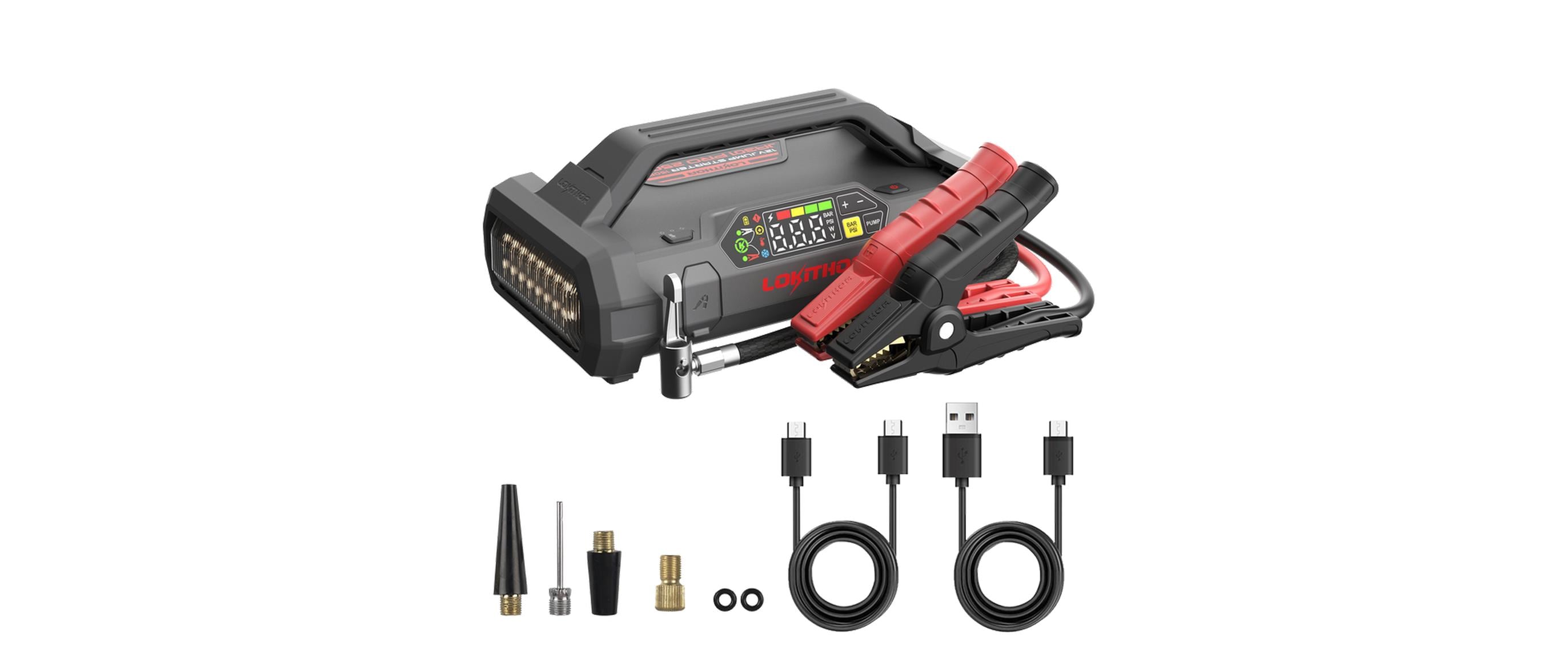 Lokithor Starterbatterie LiPo 12 V 74.37 Wh 2500A