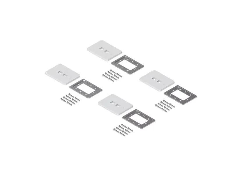 Ubiquiti Vertikal Paintable Keystone Wall Plate 2-Port, 4er-Pack Ubiquiti Vertikal Paintable Keystone Wall Plate 2-Port, 4er-Pack