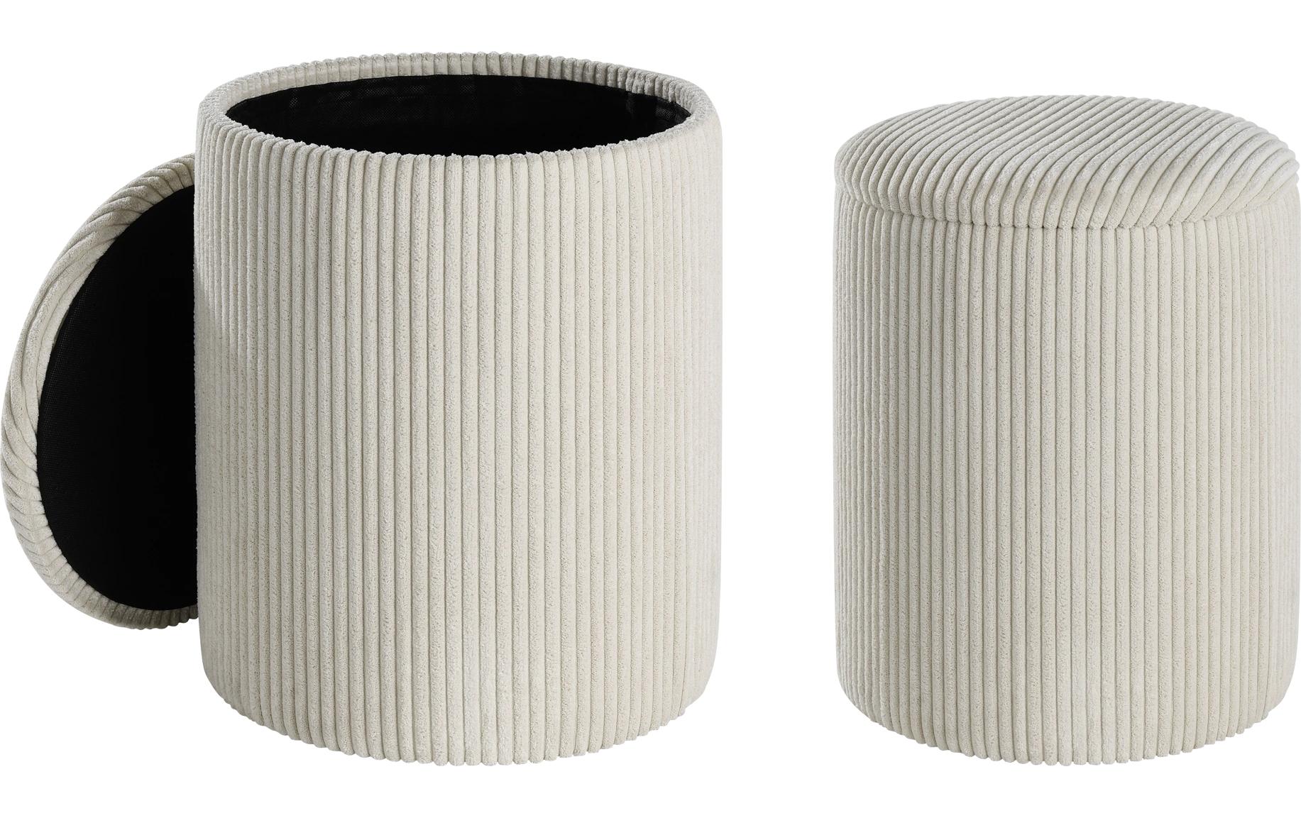 EGLO Hocker Vavatenina 2 Stück, Cream