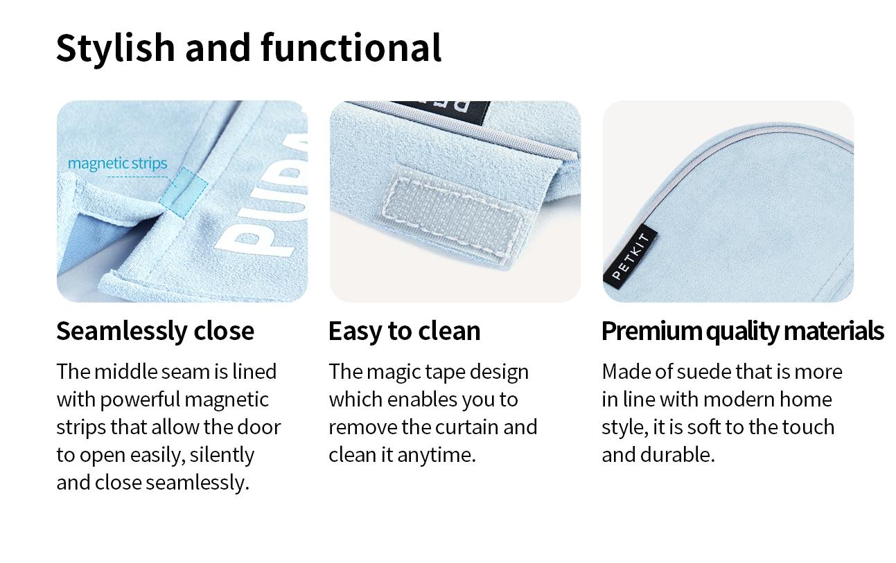 PETKIT Magnetischer Türvorhang