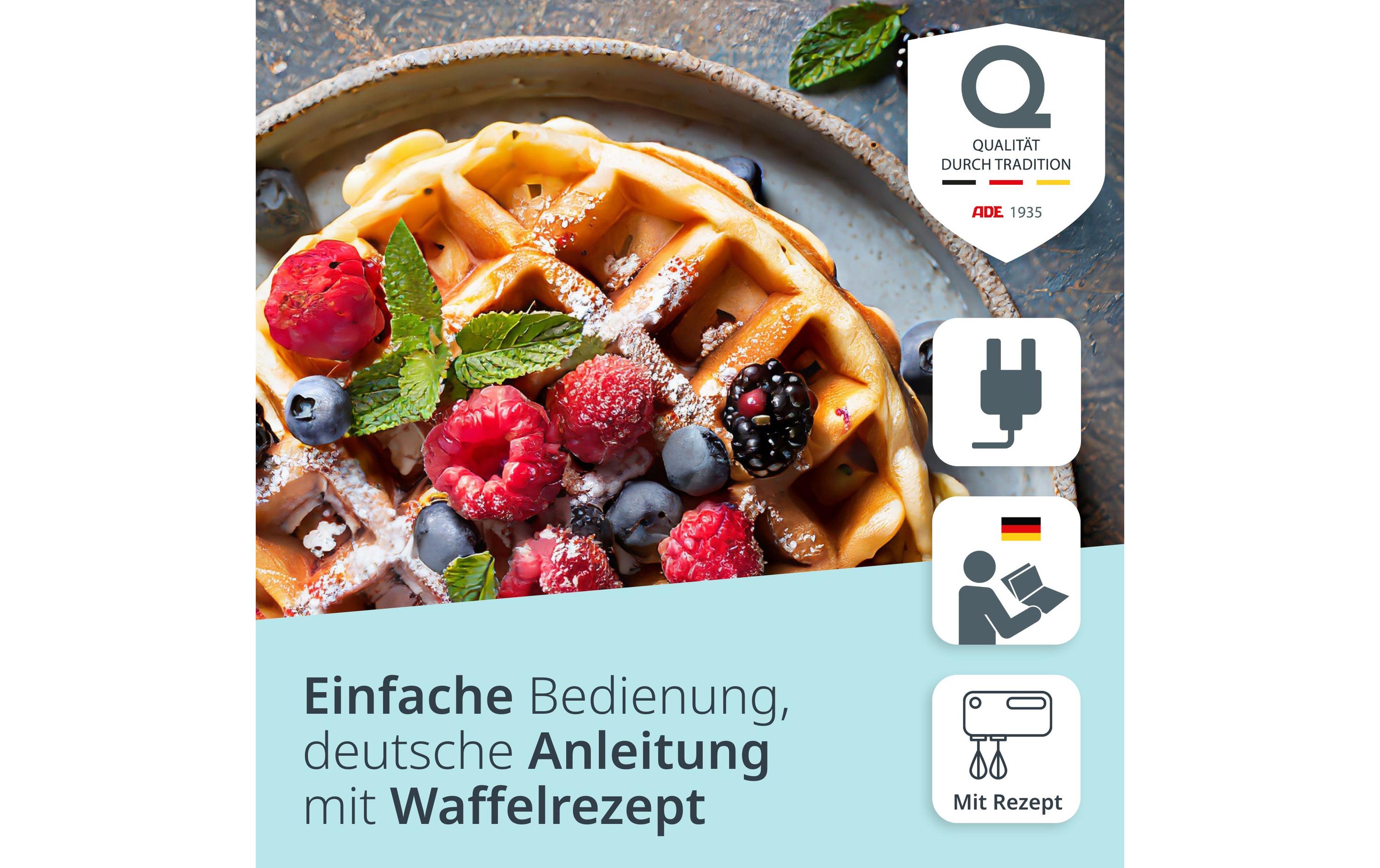 ADE Waffeleisen KG2344