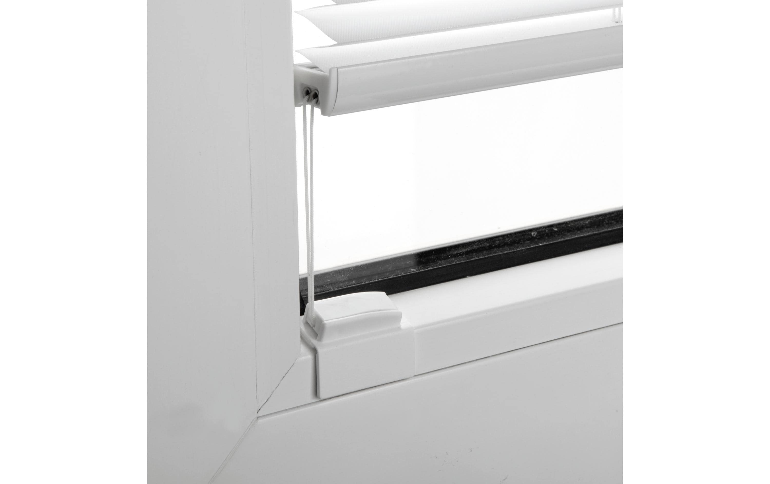 Gardinia Plissee-Falzklebeträger Weiss