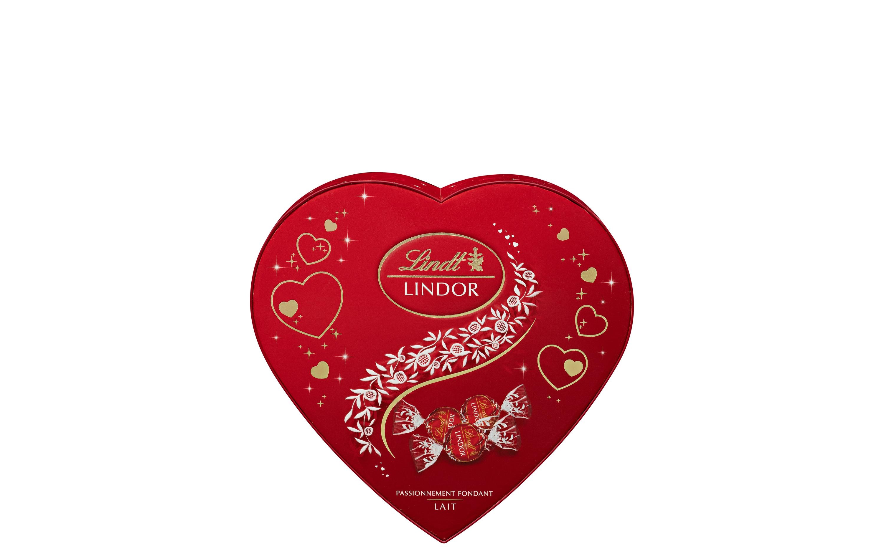 Lindt Pralinen Lindor Milch Herz 160 g