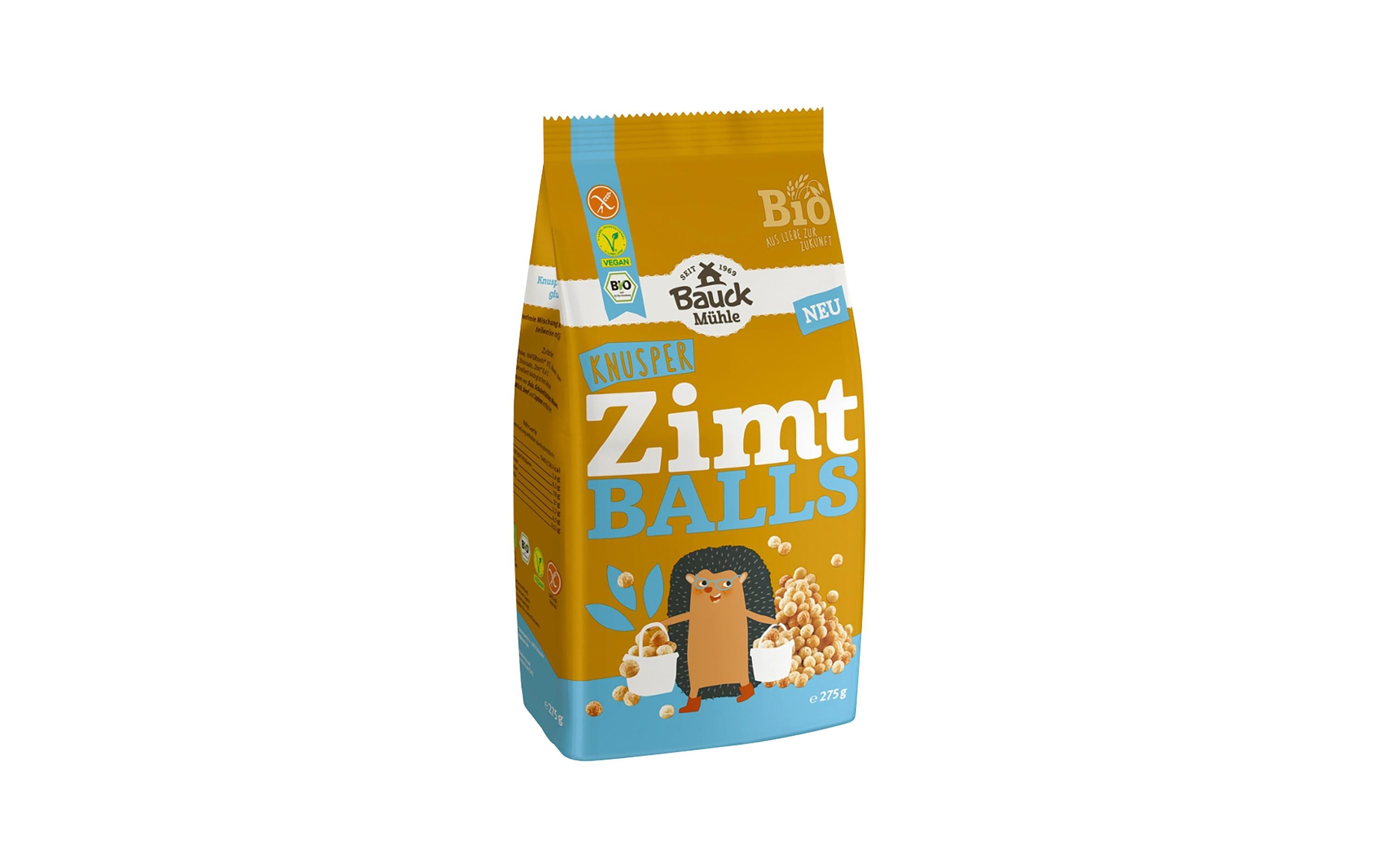 Bauck Mühle Zimt Balls Glutenfrei, 275 g