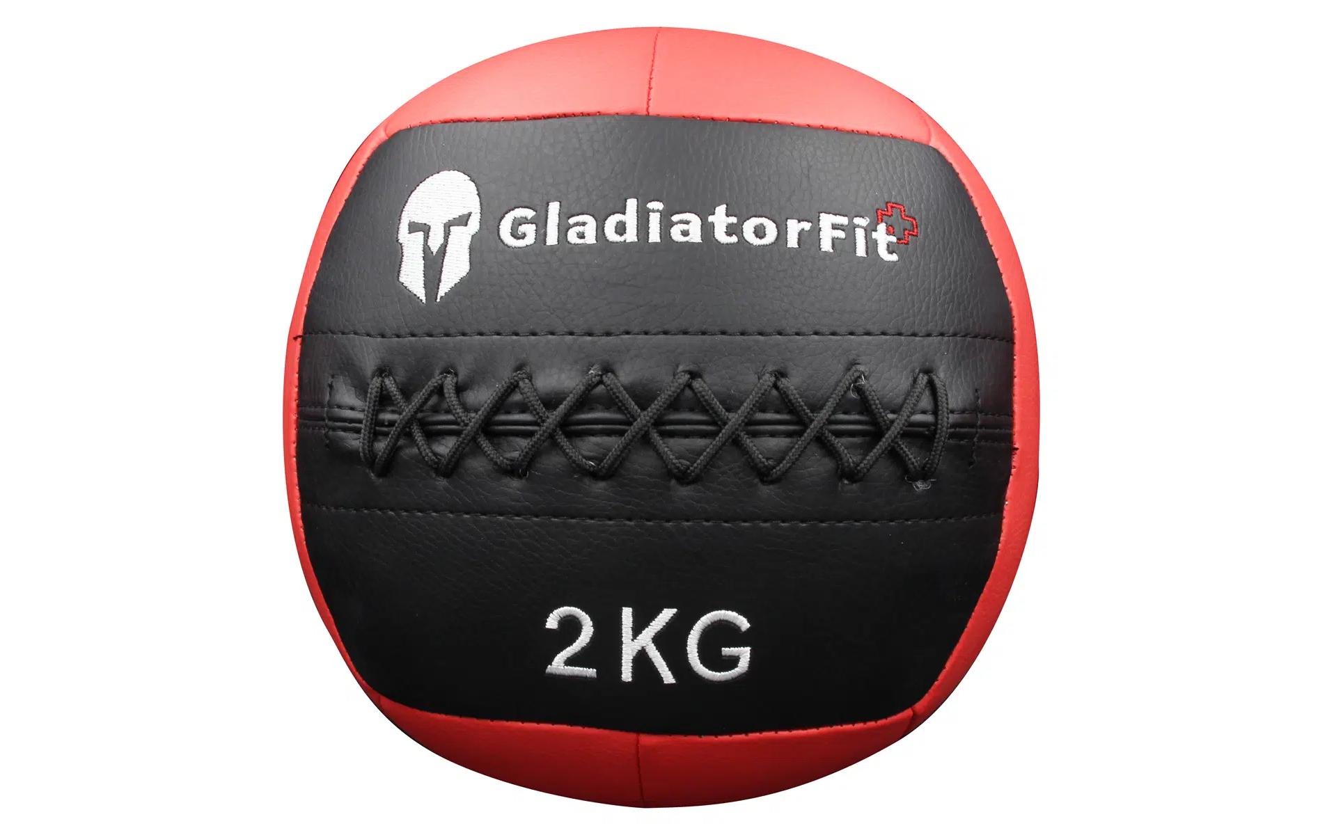 Gladiatorfit Medizinball Ultra-strapazierfähiger Wall Ball 2 kg