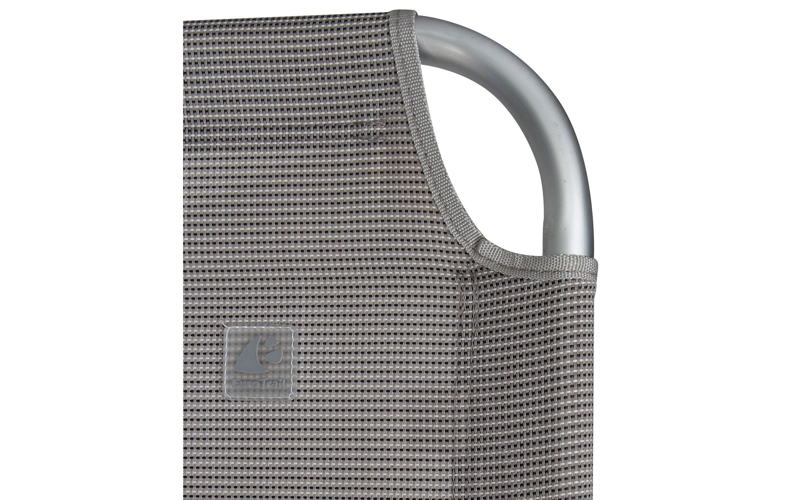 Eurotrail Liegestuhl Daytona Beach Dunkelgrau