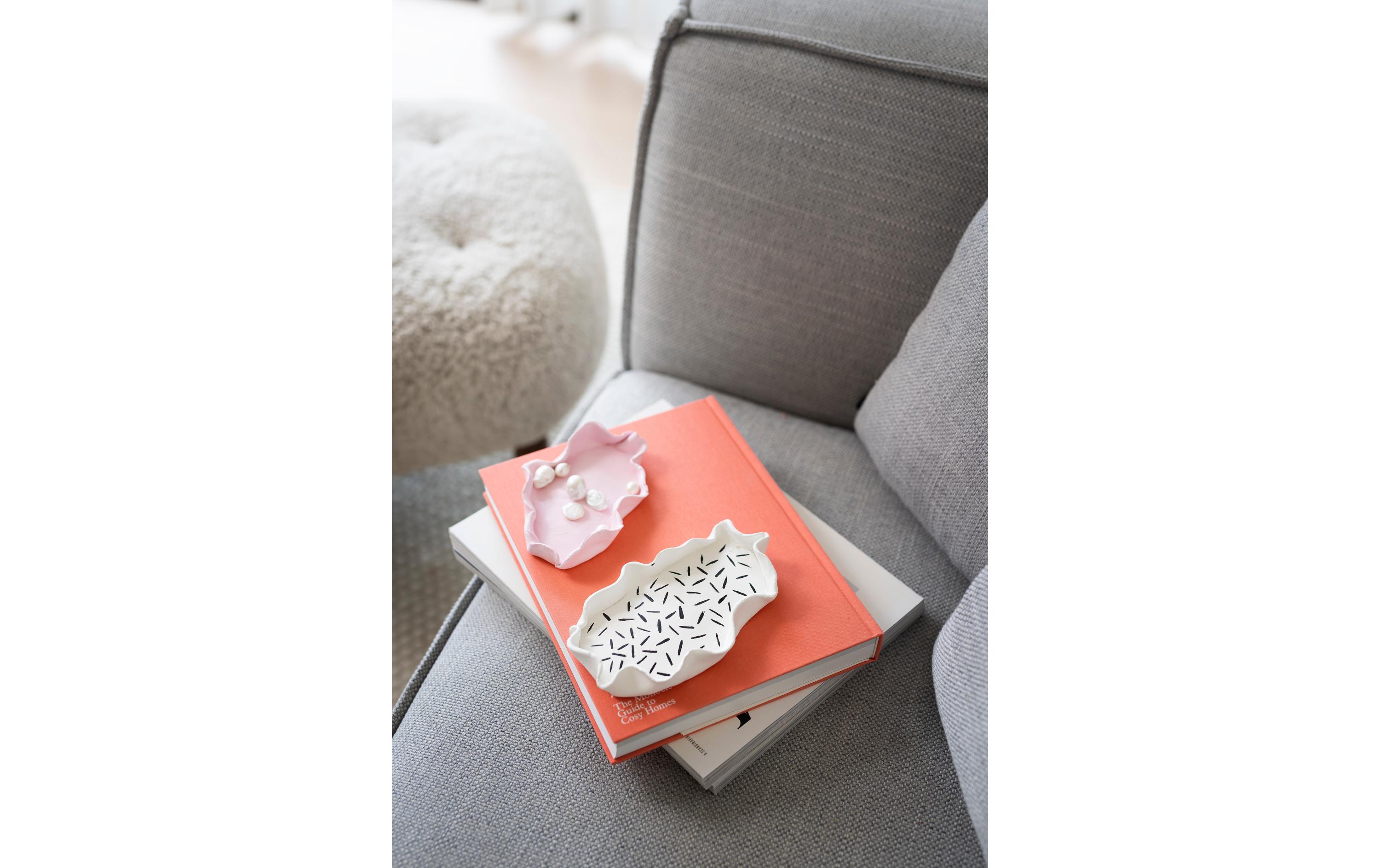 Creativ Company Modellier-Set Schalen Rosa/Weiss