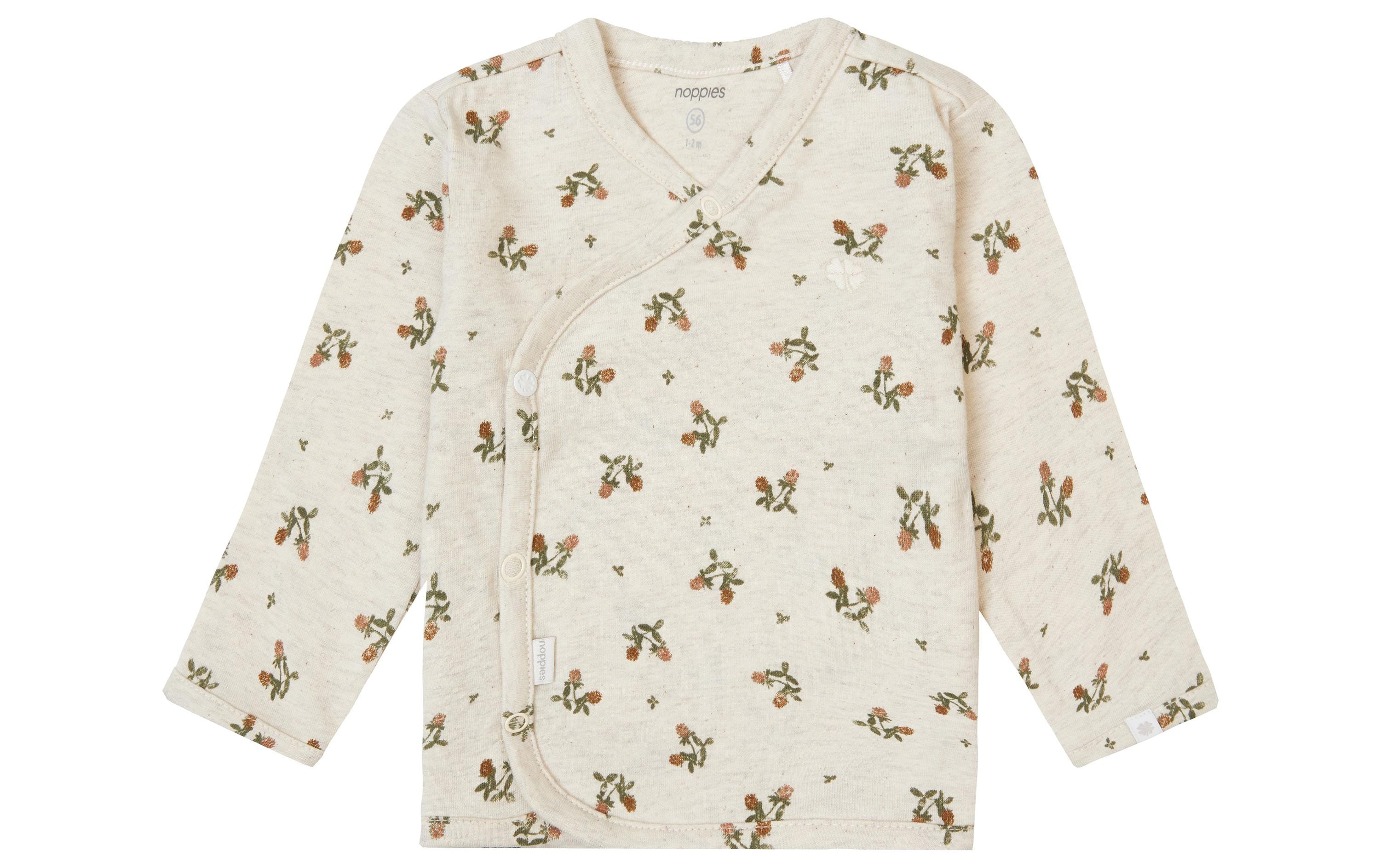 noppies Wickel-Langarmshirt Nicosia Oatmeal Gr. 62