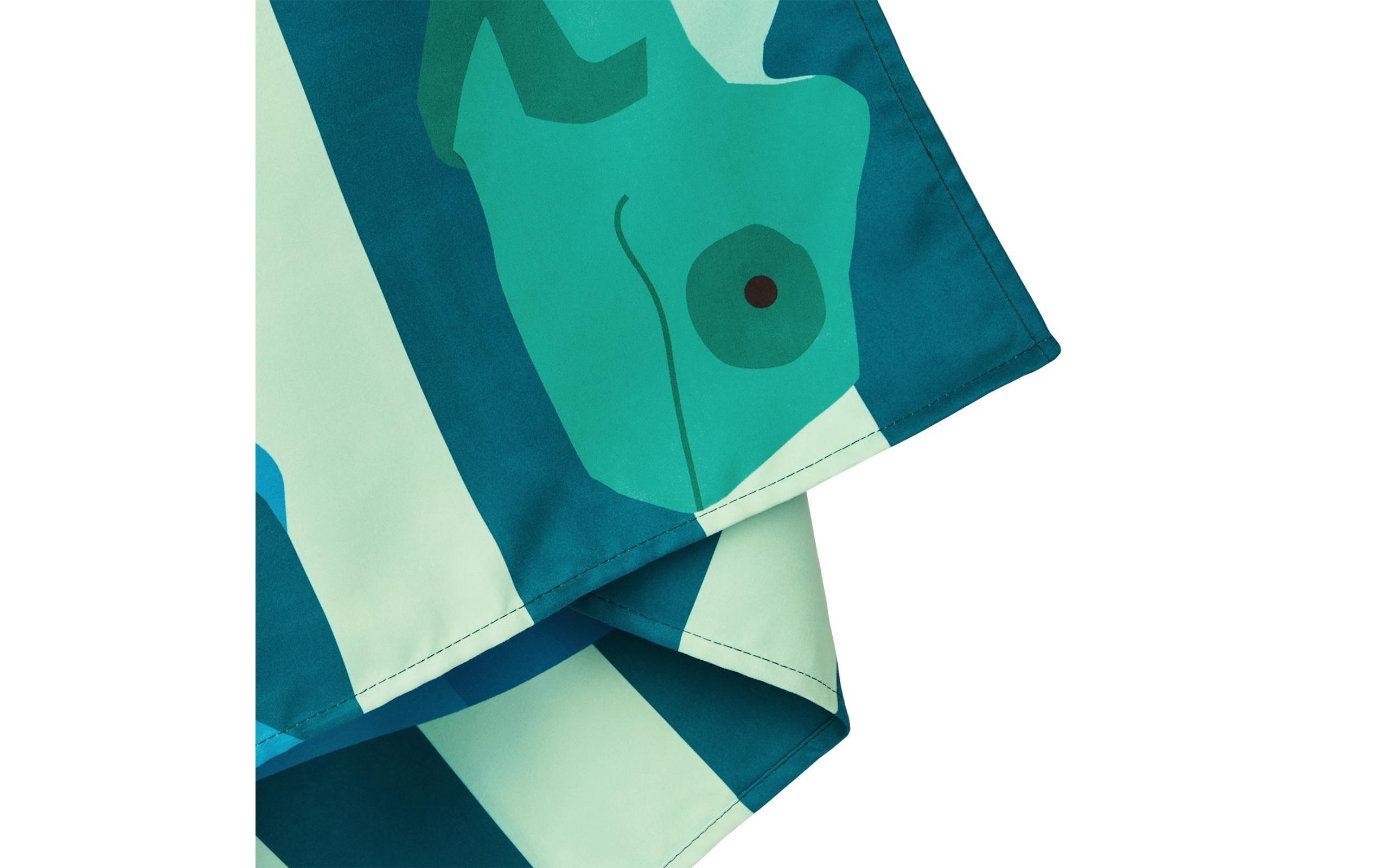 Dock & Bay Strandtuch Karma Chameleon 130 cm x 70 cm, Mehrfarbig