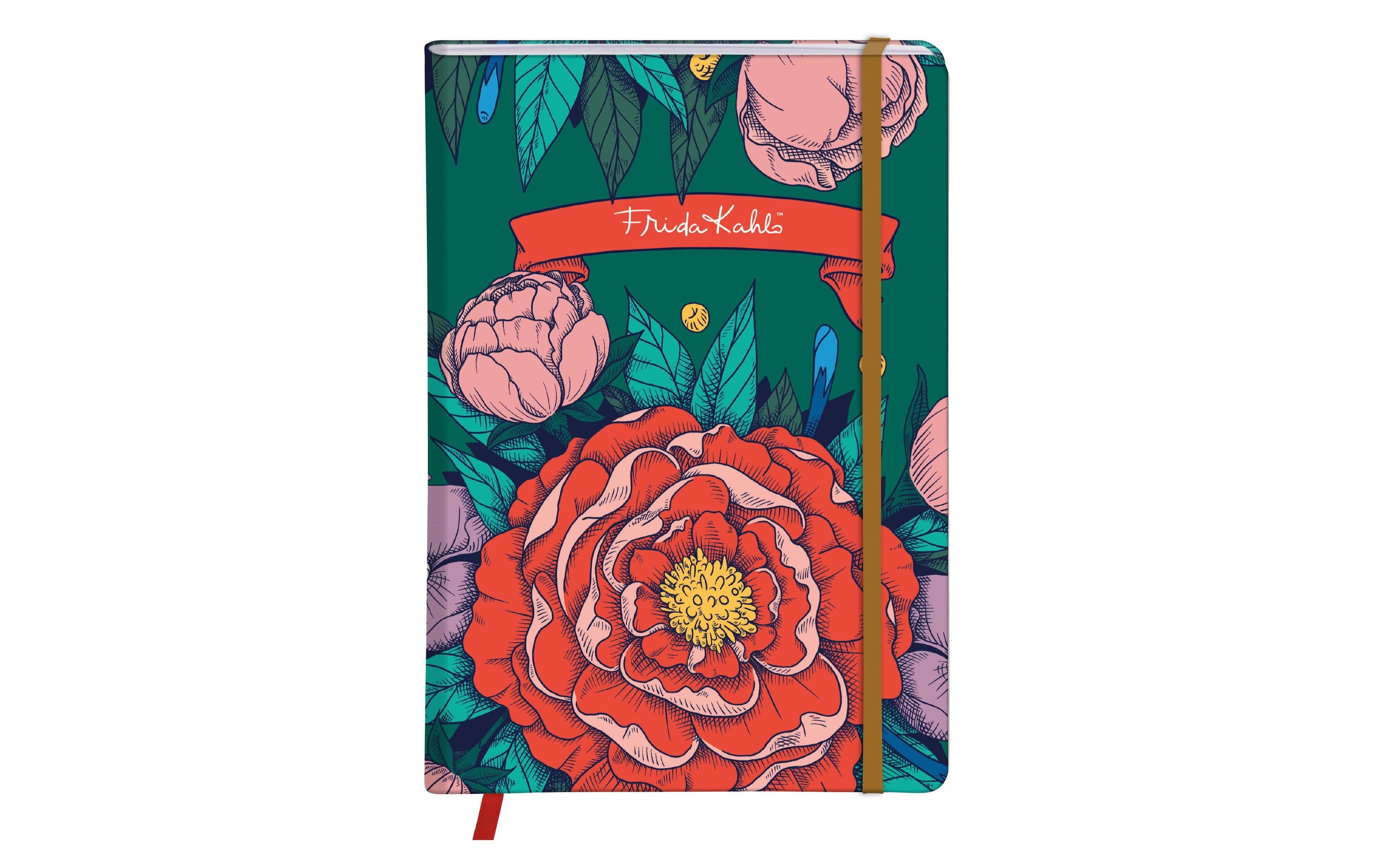 Clairefontaine Notizbuch Frida Kahlo assortiert, A5, Liniert, Mehrfarbig