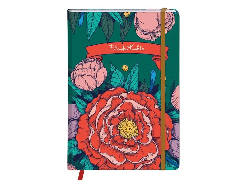 Clairefontaine Notizbuch Frida Kahlo assortiert, A5, Liniert, Mehrfarbig