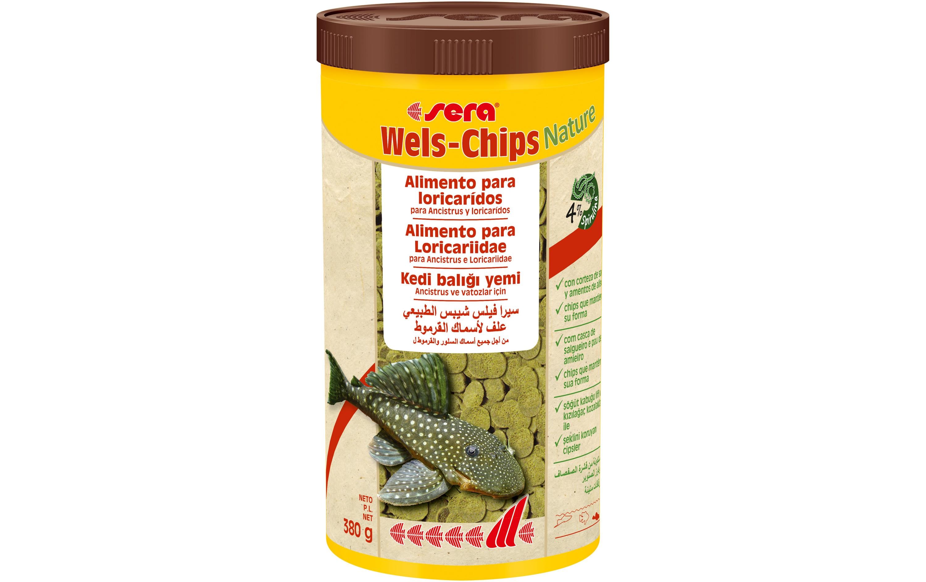 sera Wels-Chips Nature, 1000 ml, 380g