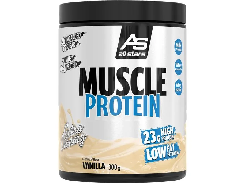All Stars Muscle Protein Vanille 300 g All Stars Muscle Protein Vanille 300 g