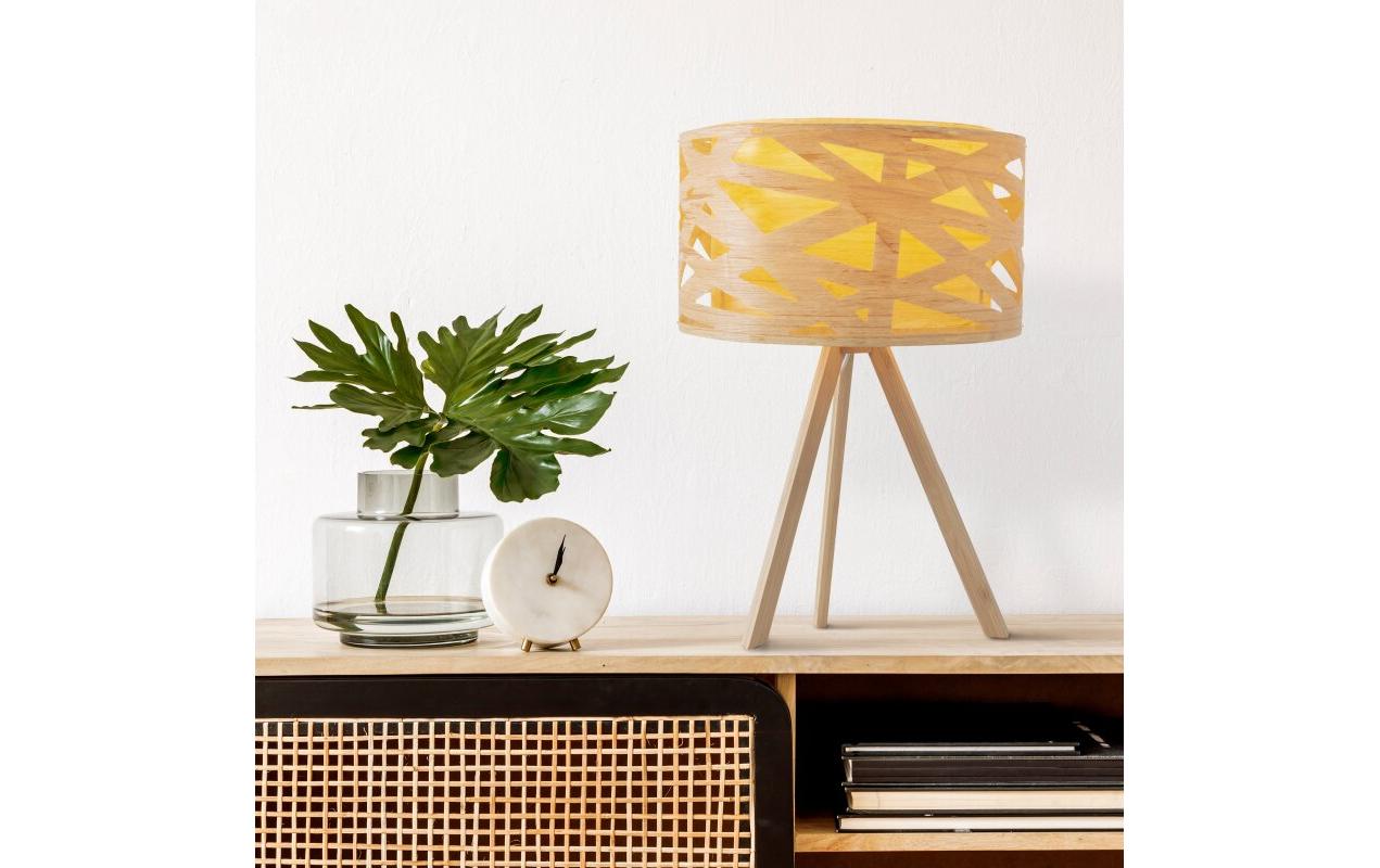Näve Tischleuchte «Finja» mit Bambus h: 55 cm