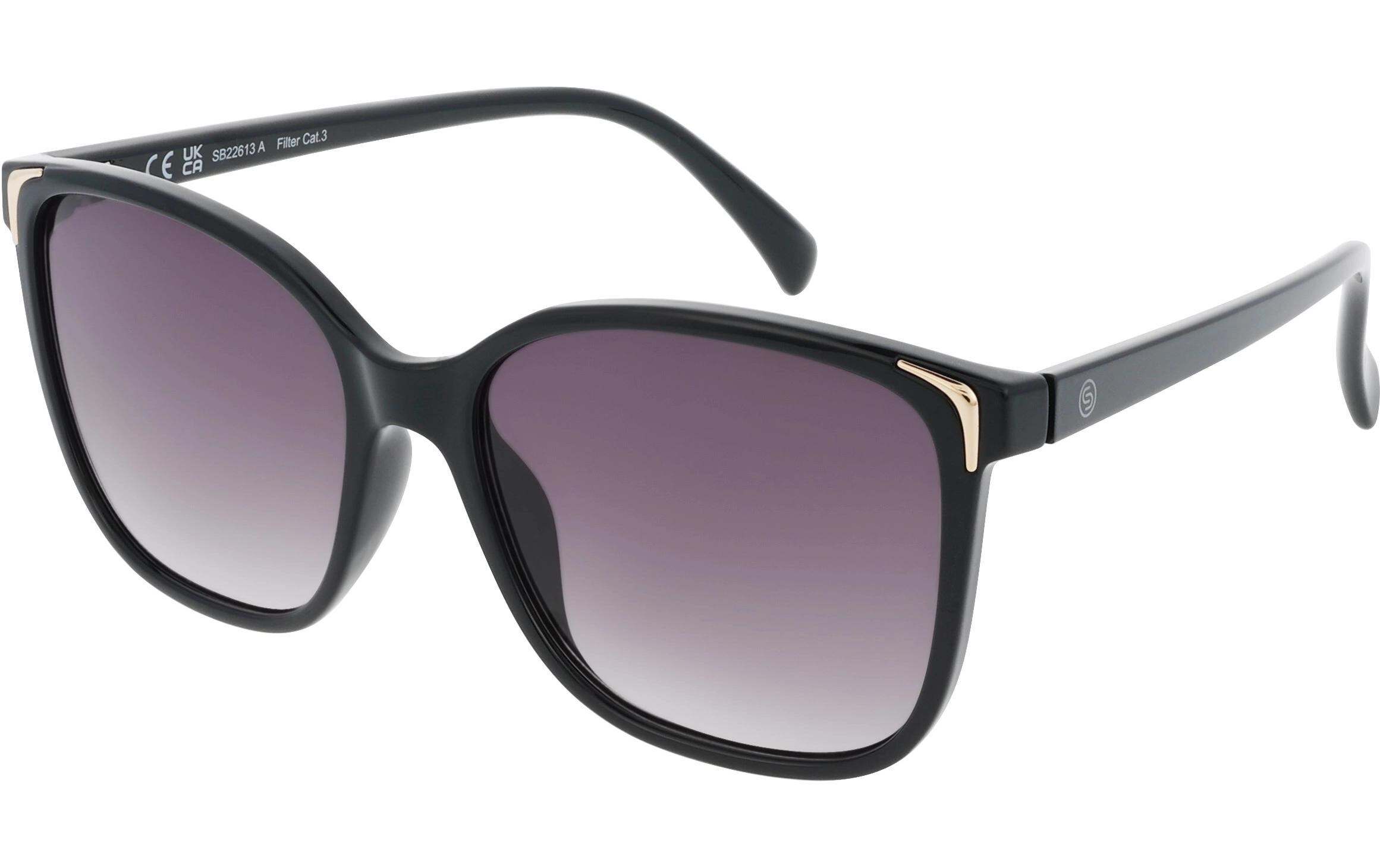 SMARTY Sonnenbrille Frutigen Black, mit Etui