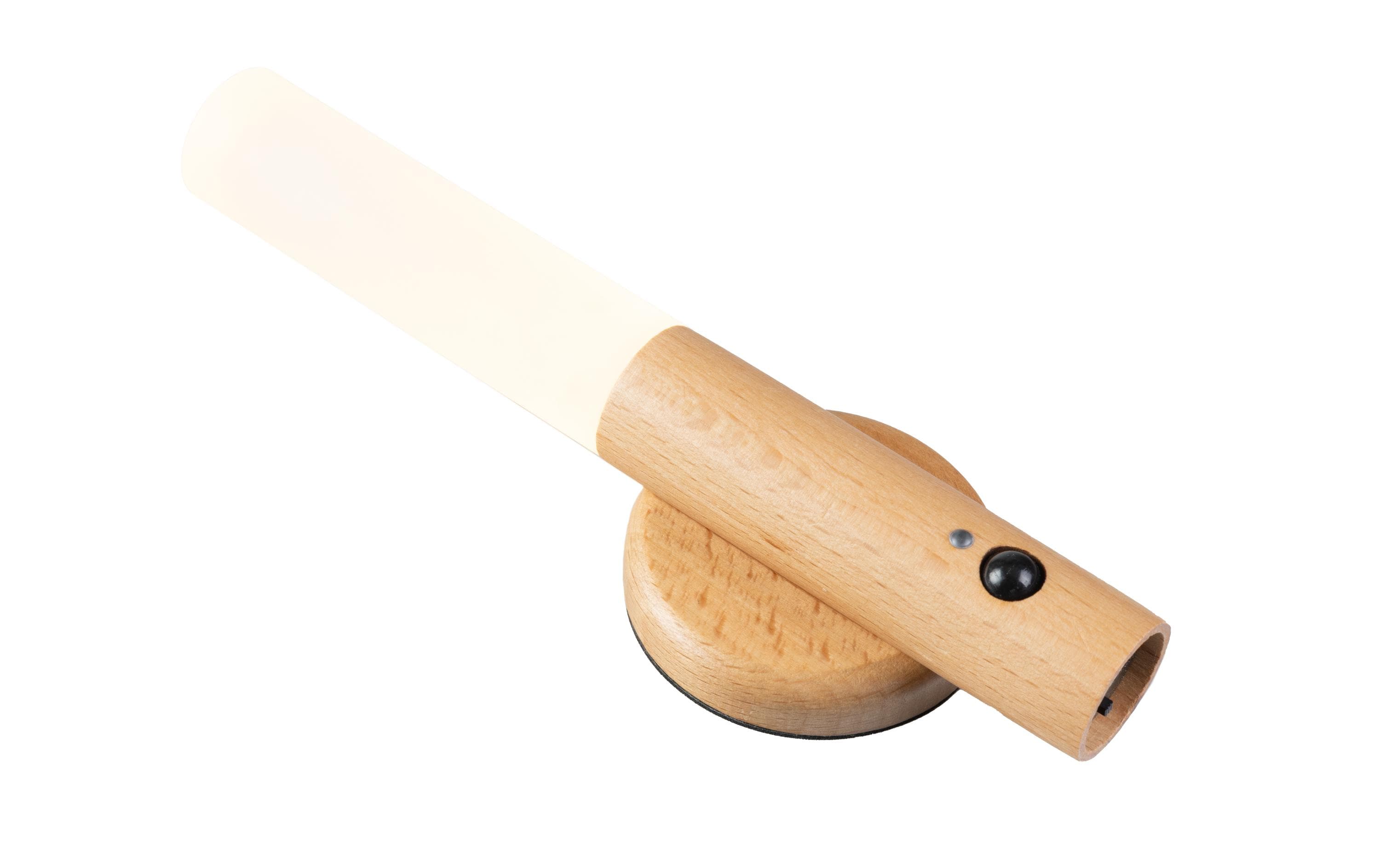 FTM Wandleuchte mit Lichtsensor, Hellbraun, 2 Stk.