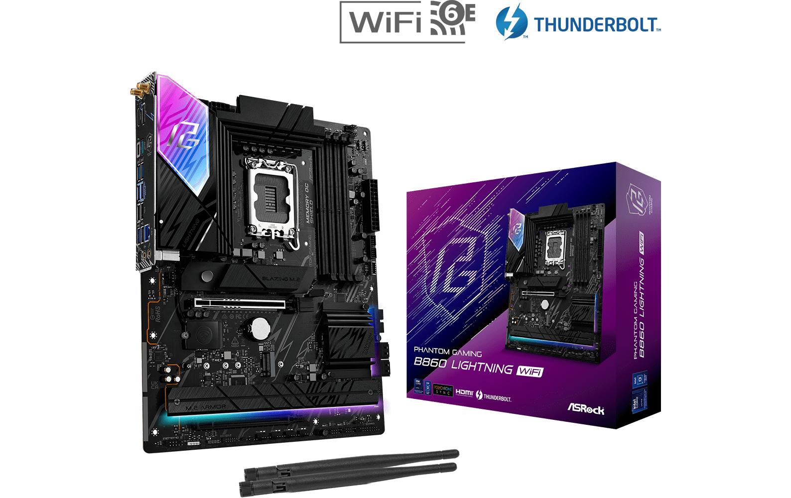 ASRock Mainboard B860 LIGHTNING WIFI