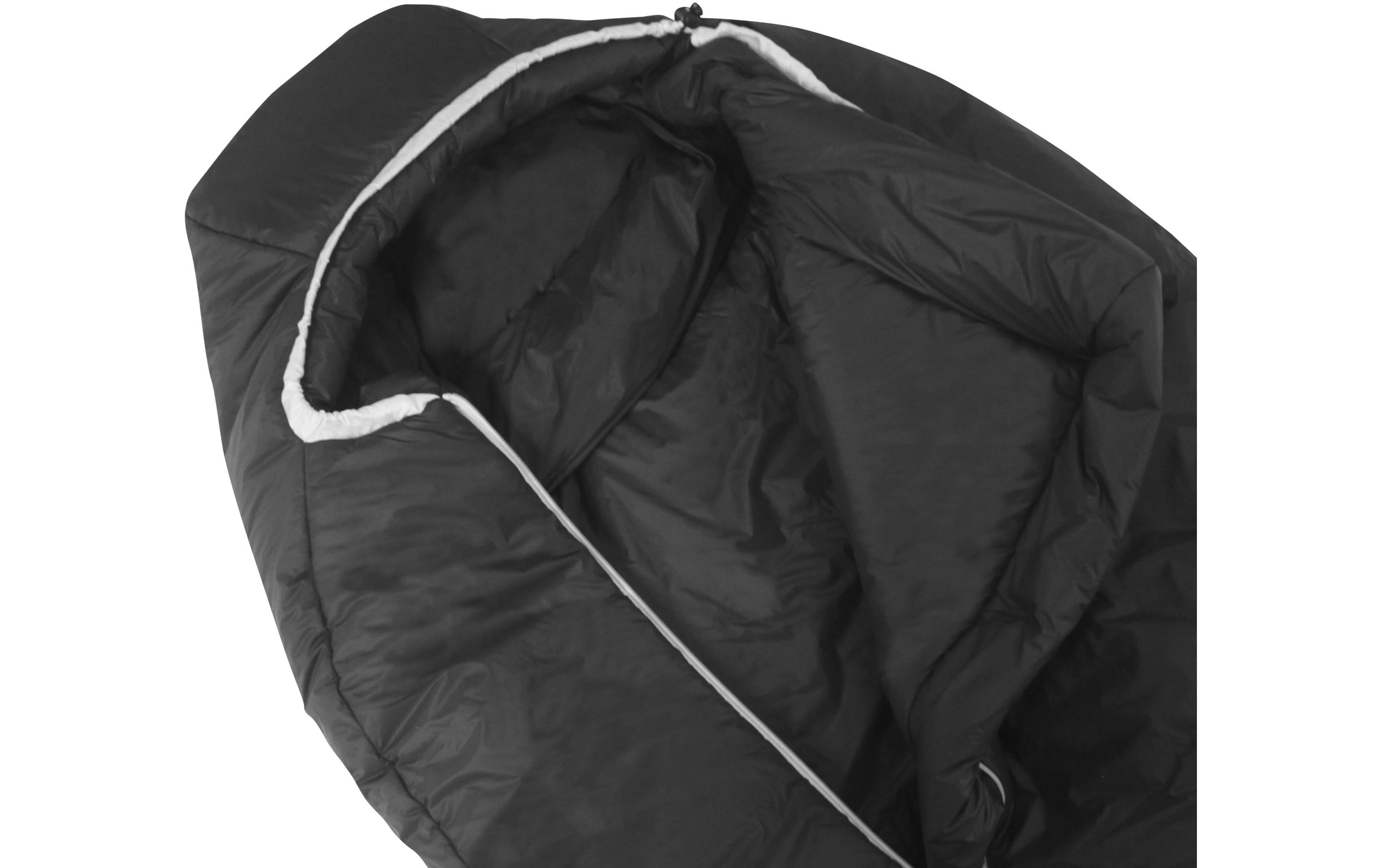 Grüezi Bag Schlafsack Synpod Fusion Zero 185 Nylon, Dark Asphalt