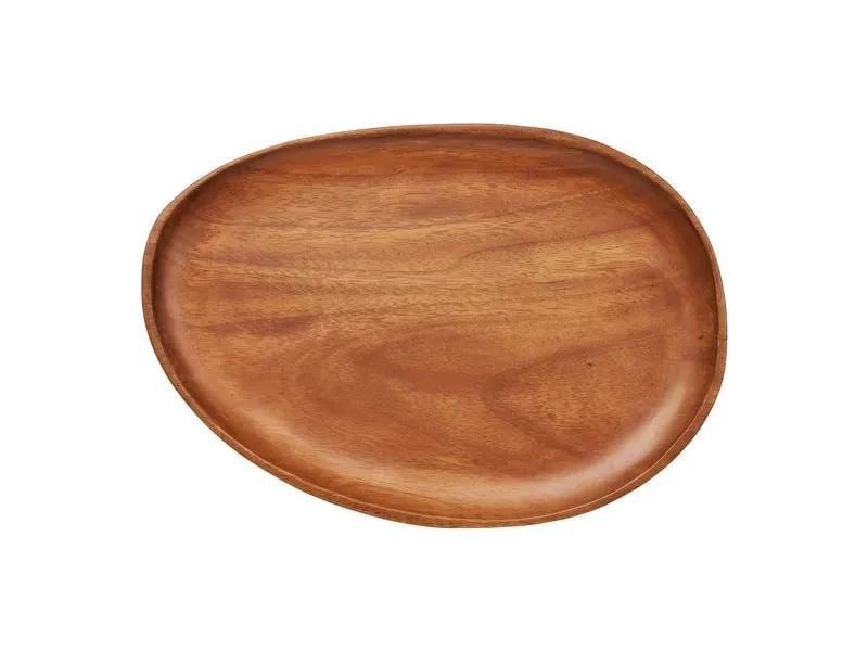 House Nordic Serviertablett Tray 39.5 x 28 x 2.5 cm, Nature