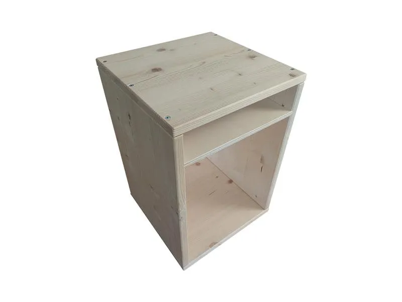 Holz Zollhaus Hocker Sitz- und Aufbewahrungshocker Nature Holz Zollhaus Hocker Sitz- und Aufbewahrungshocker Nature