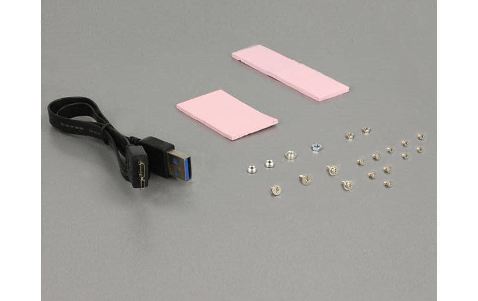 Delock 2.5-Einbaurahmen USB 3.1 für M.2/mSATA-Module Delock 2.5-Einbaurahmen USB 3.1 für M.2/mSATA-Module