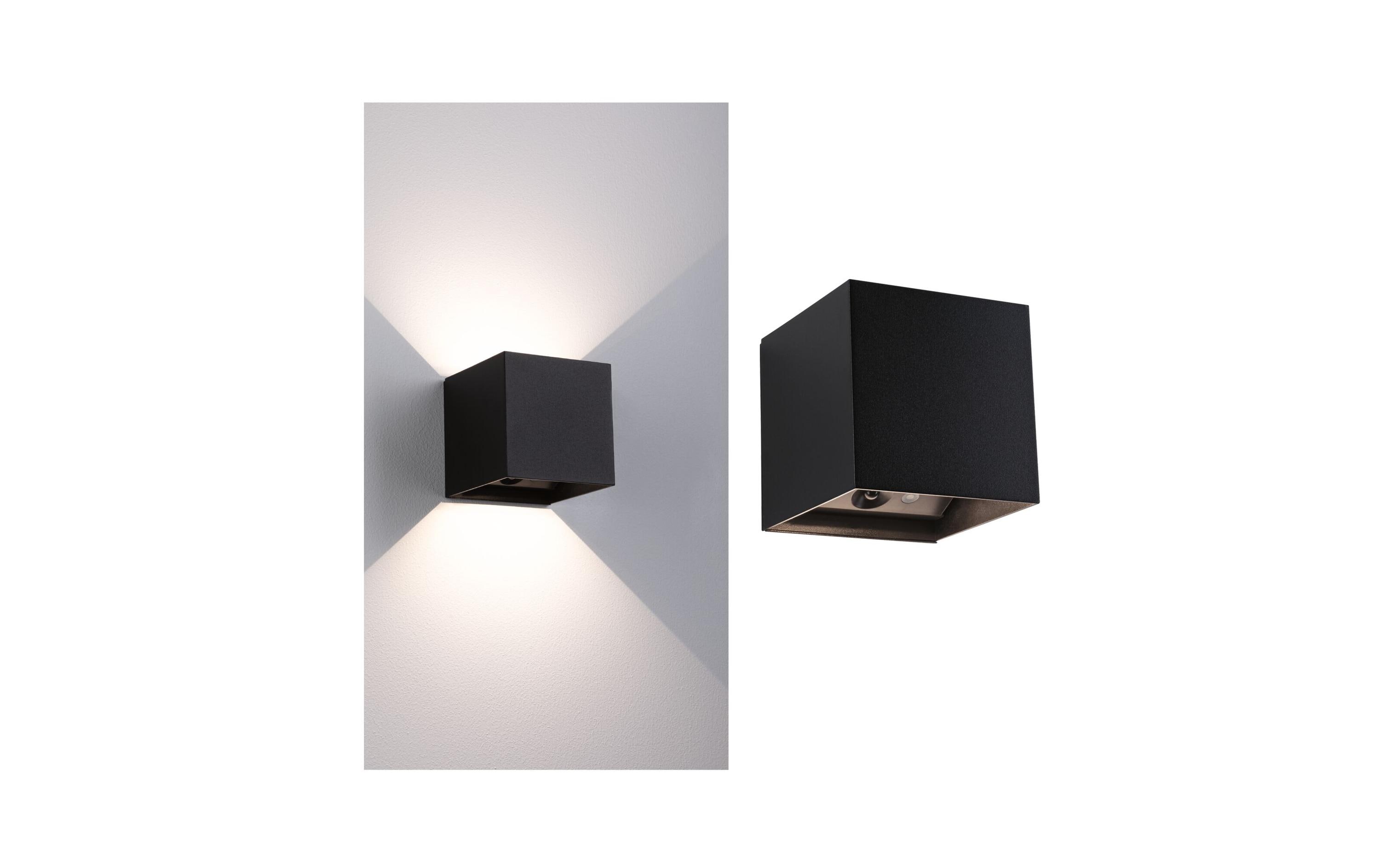 Paulmann Akkuwandleuchte Nyara IP44, Schwarz Paulmann Akkuwandleuchte Nyara IP44, Schwarz