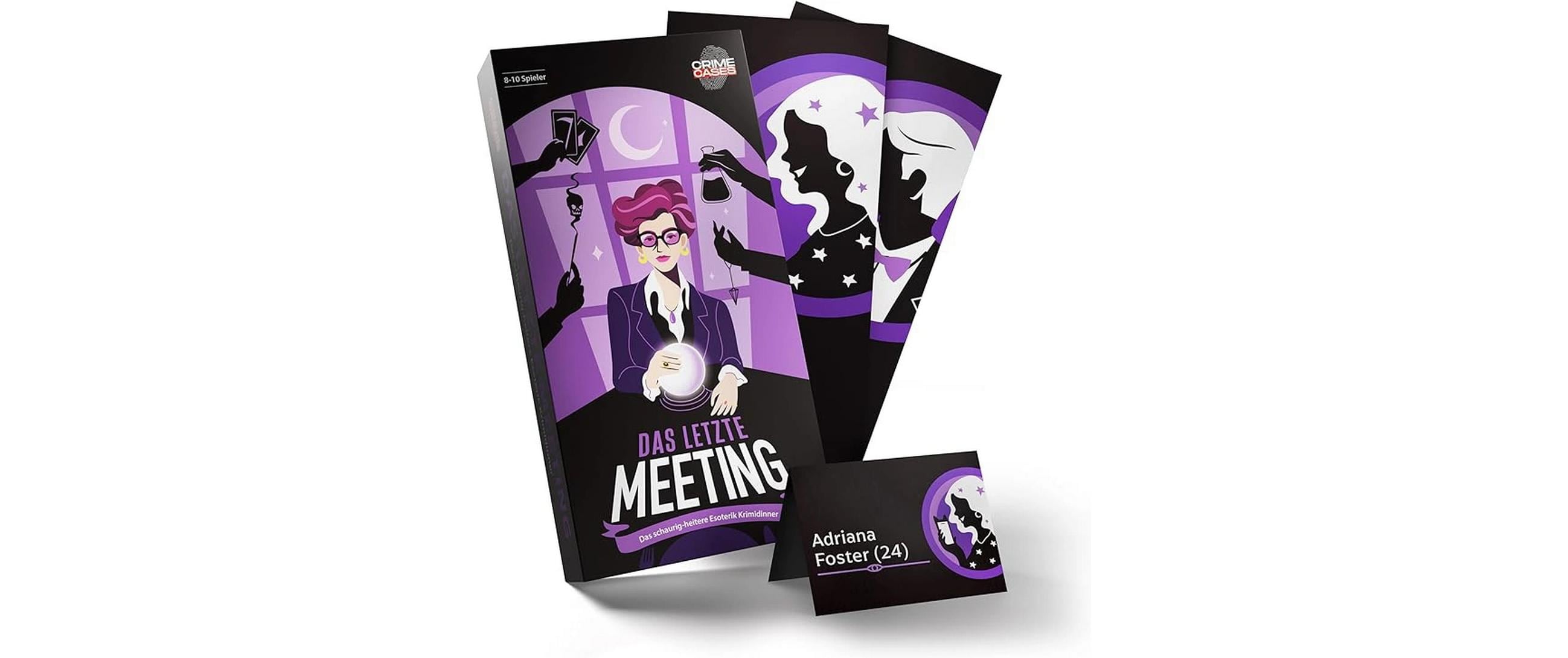 Crime Cases Partyspiel Das letzte Meeting -DE-