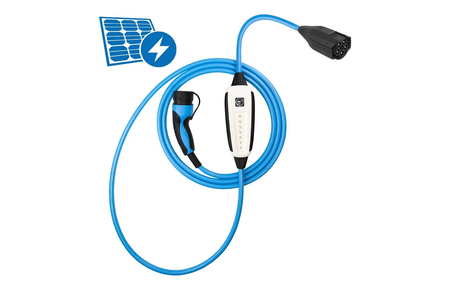 NRGkick Mobile Ladestation 32A Pure PV, 5 m, WLAN, BLE