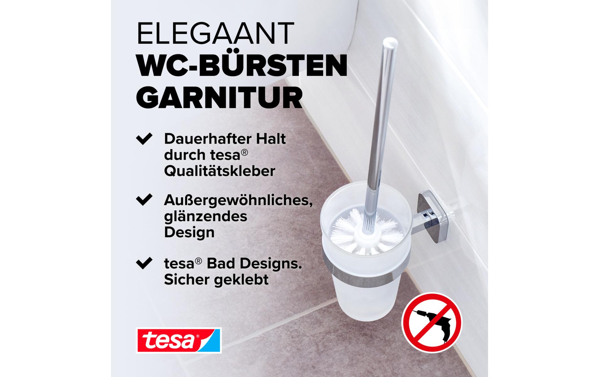 tesa ELEGAANT Weiss/Chrom