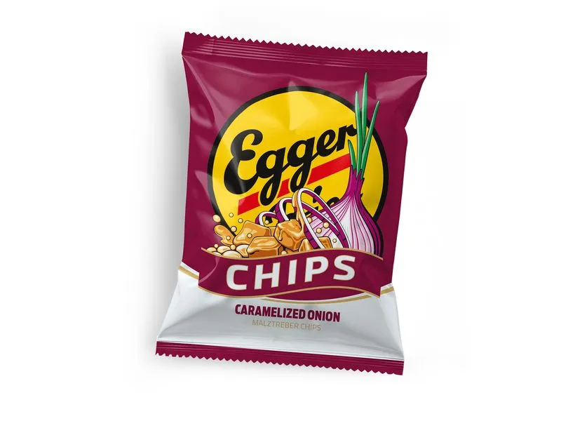 Egger Bier Chips Caramalized Onion 30 g