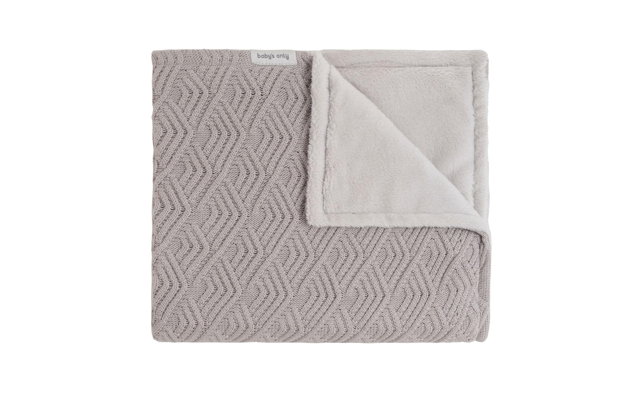 baby's only Babydecke Teddyfutter Sense Urban Taupe baby's only Babydecke Teddyfutter Sense Urban Taupe